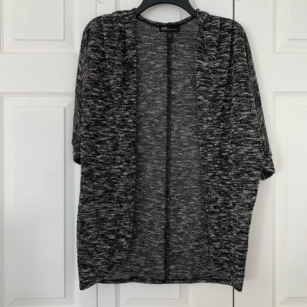 AGB Black and White Cardigan